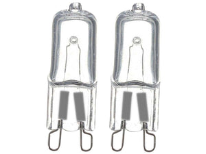 2 PZ Lampade Alogena Dimmerabile G9 42W 630 Lumen Bianco Caldo 2800K