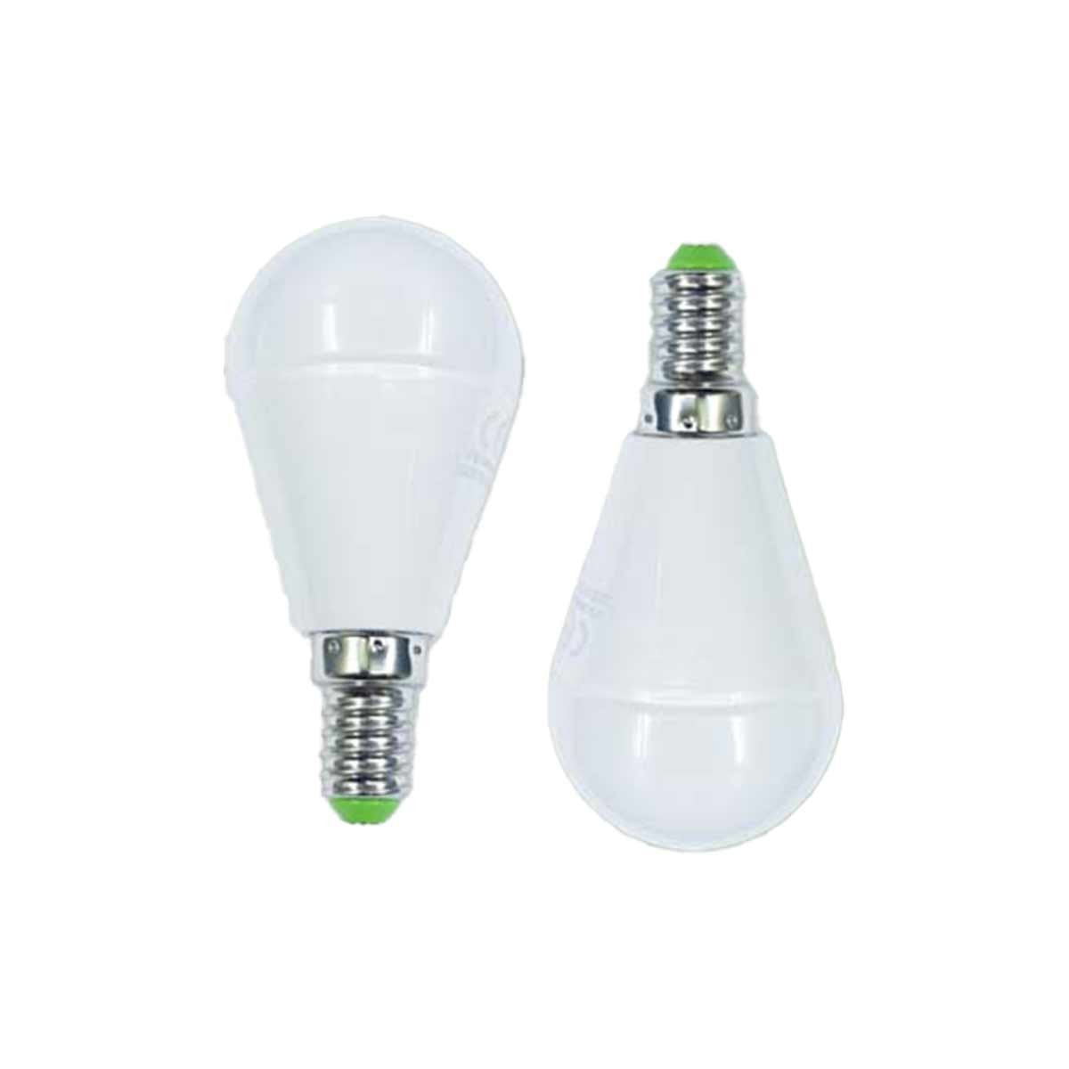 2 PZ Lampadina A Led E14 P45 G45 9W Luce Calda 860 Lumen 3000K