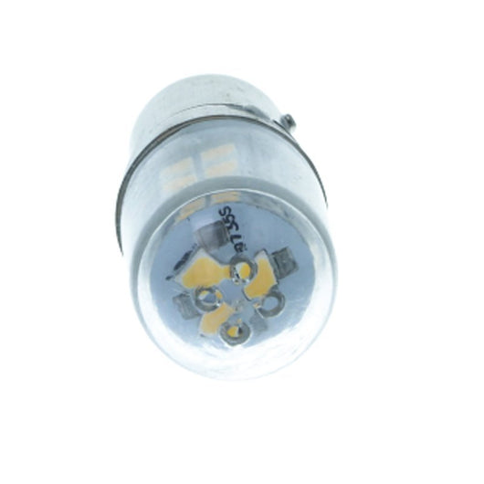 2 Pezzi Lampada Led Barca BAY15D Bianco Caldo 12V 24V 4W