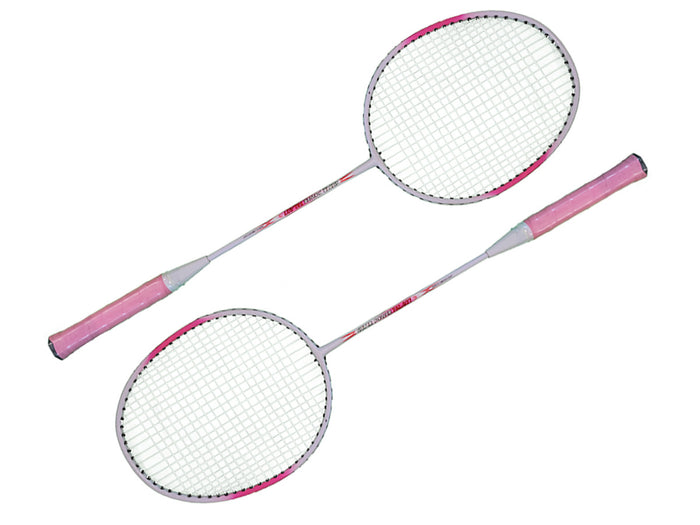 2 Pezzi Racchette Badminton Pezzo Unico Senza Saldatura Colore Assortito