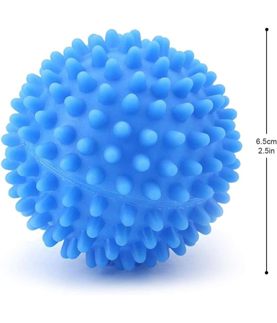 2 Palline Per Lavatrice E Asciugatrice Per Bucato Effetto Ammorbidente Stiratura         