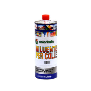 Diluente Per Colle 712 1 Lt Solvente Specifico Per La Diluizione Di Colle E Residui Delle Stesse Da 1 Lt-Coloritalia