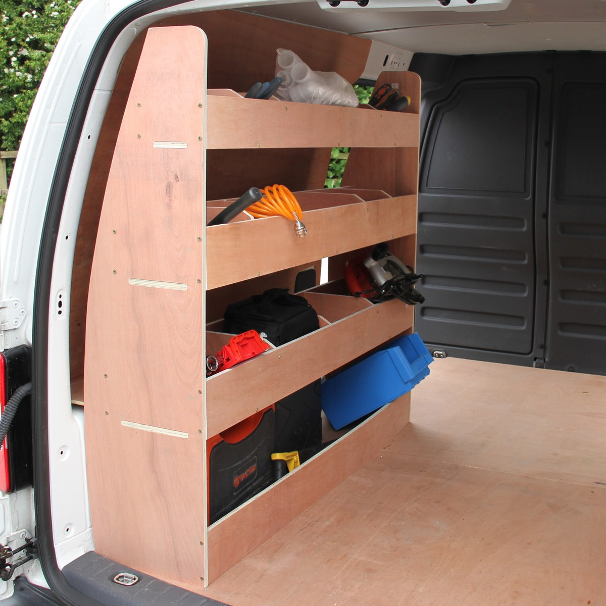 Tappezzeria Camper Furgone Grano & Scaffale per VW Caddy SWB