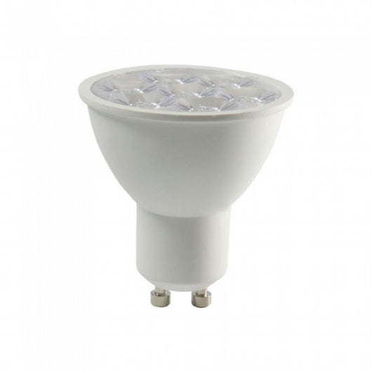 Spotlight LED Samsung Chip - GU10 6,5W Plastica ondulata 10 Â° D 6400K