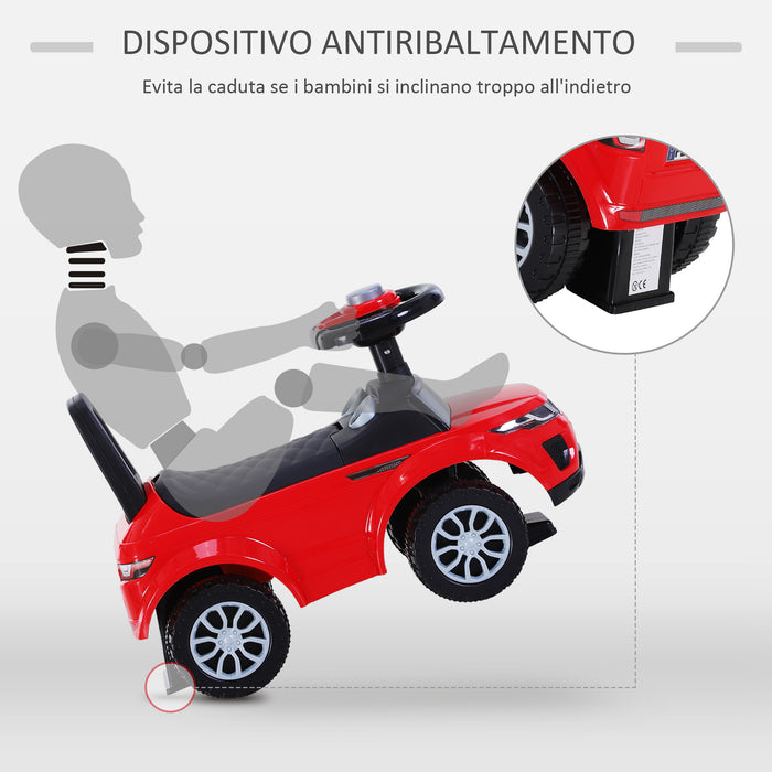 Auto Macchina Cavalcabile per Bambini Rossa