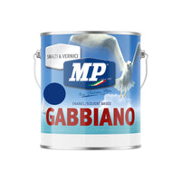 Gabbiano Blu Cobalto 750Ml-Smalto Sintetico Lucido Anticorrosivo Di Finitura Ideale Per Legno E Ferro-Colorificio Mp