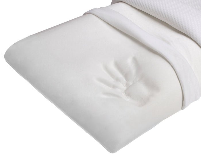 Guanciale 42x72x11 cm in Memory Foam  Bianco