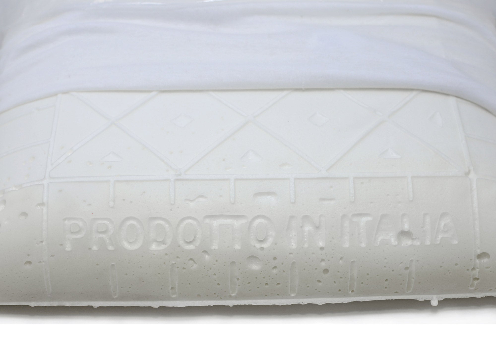 Guanciale 42x72x11 cm in Memory Foam  Bianco