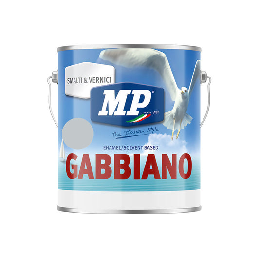 Gabbiano Alluminio 750Ml-Smalto Sintetico Lucido Anticorrosivo Di Finitura Ideale Per Legno E Ferro-Colorificio Mp