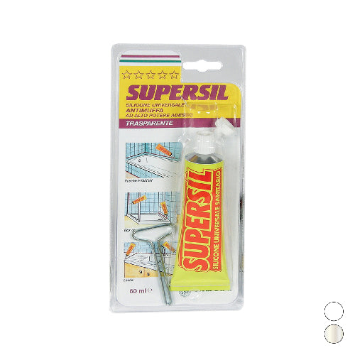 SIGILLANTE SILICONICO SUPERSIL 60 ml - Bianco CAMON