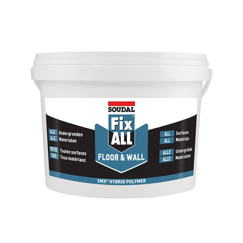 ADESIVO DA COSTRUZIONE FIX ALL FLOOR AND WALL Bianco kg 4 SOUDAL