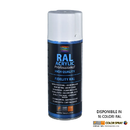 Vernice acrilica spray  RAL3020 Rosso TrafficoFAREN