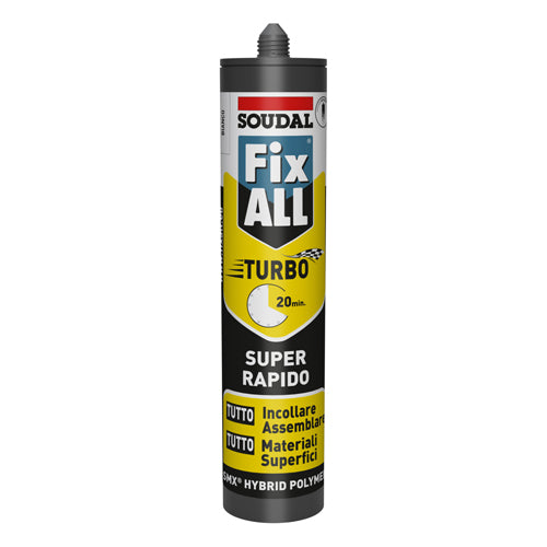 Adesivo sigillante fix all turbo  290 ml SOUDAL