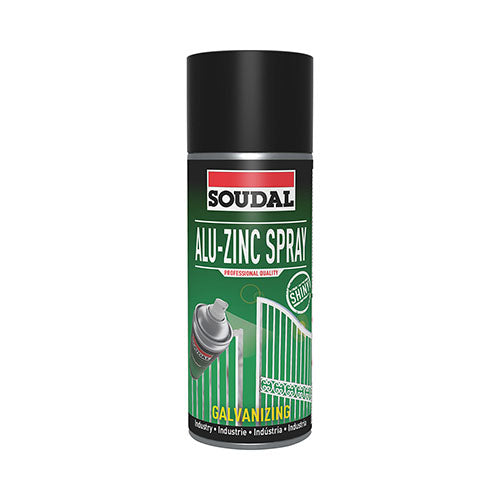 SPRAY ALU ZINCO LUCIDO 400 ml SOUDAL