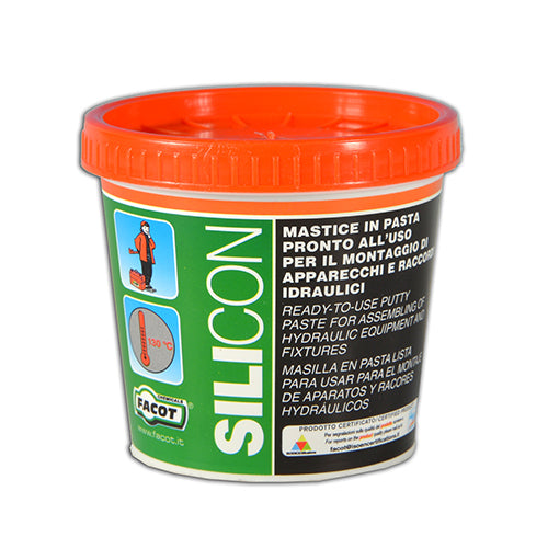 MASTICE SIGILLANTE SILICON 460 g FACOT