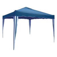 Gazebo da Giardino 3x3 m in Poliestere Blu