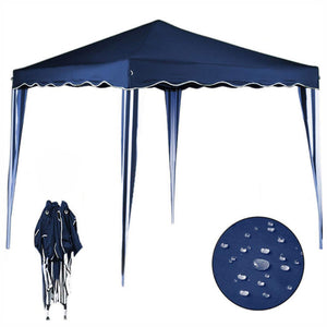 Gazebo da Giardino 3x3 m in Poliestere Blu