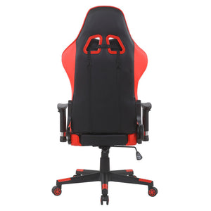 Sedia da Gaming Ergonomica 103x74x65 cm Nera e Rossa