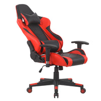 Sedia da Gaming Ergonomica 103x74x65 cm Nera e Rossa