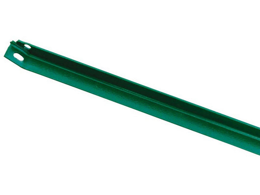 10pz saetta per recinzioni plastificata verde h cm. 200 mm.25x25x3 cod:ferx.vit10546