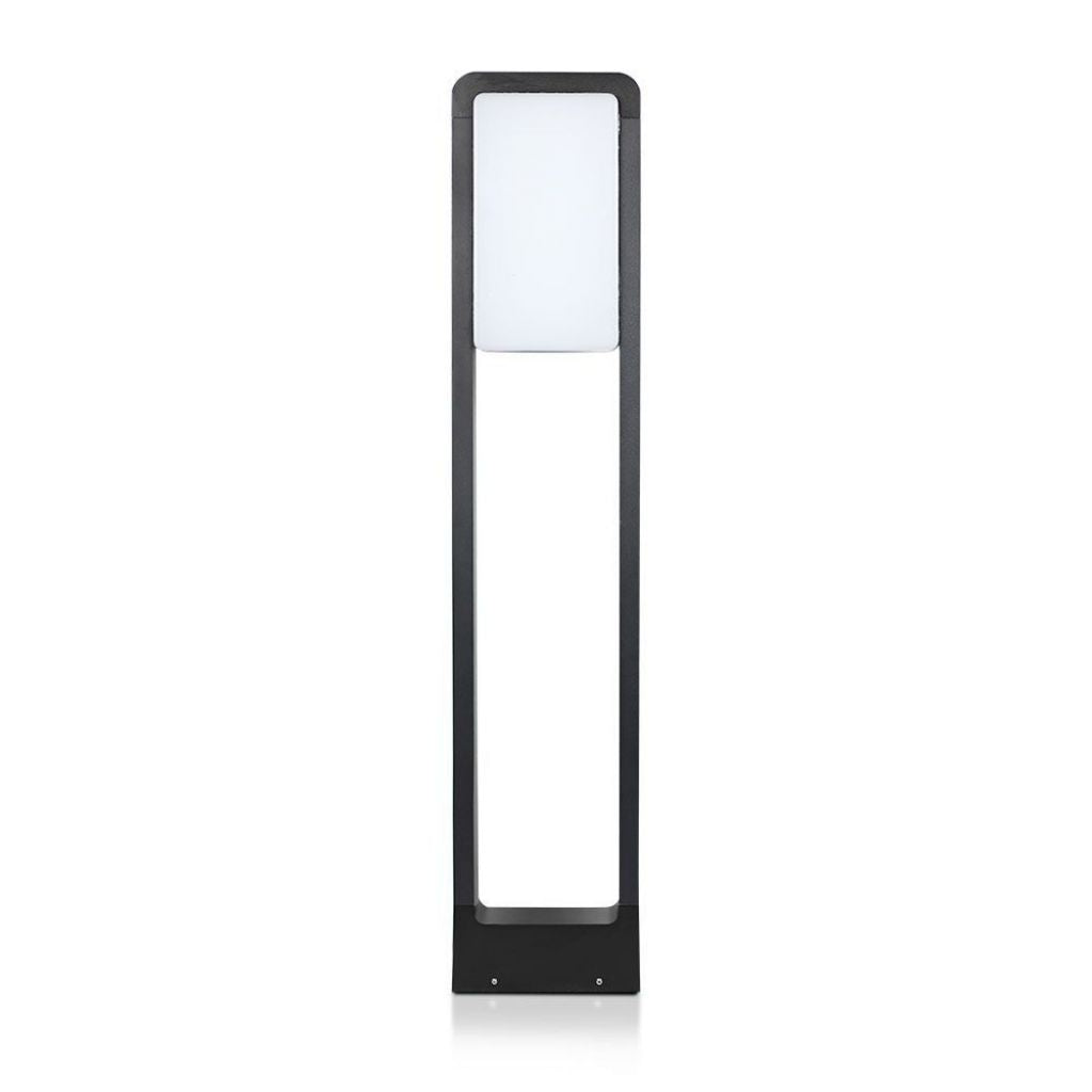 Lampada da bollard a LED da 10 W Samsung Chip Black Body IP65 3000K