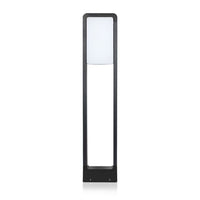 Lampada da bollard a LED da 10 W Samsung Chip Black Body IP65 6400K