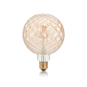 10 Lampadine Led Pearl E27 4 Watt 2200 K 380 Lm Vintage Ambra