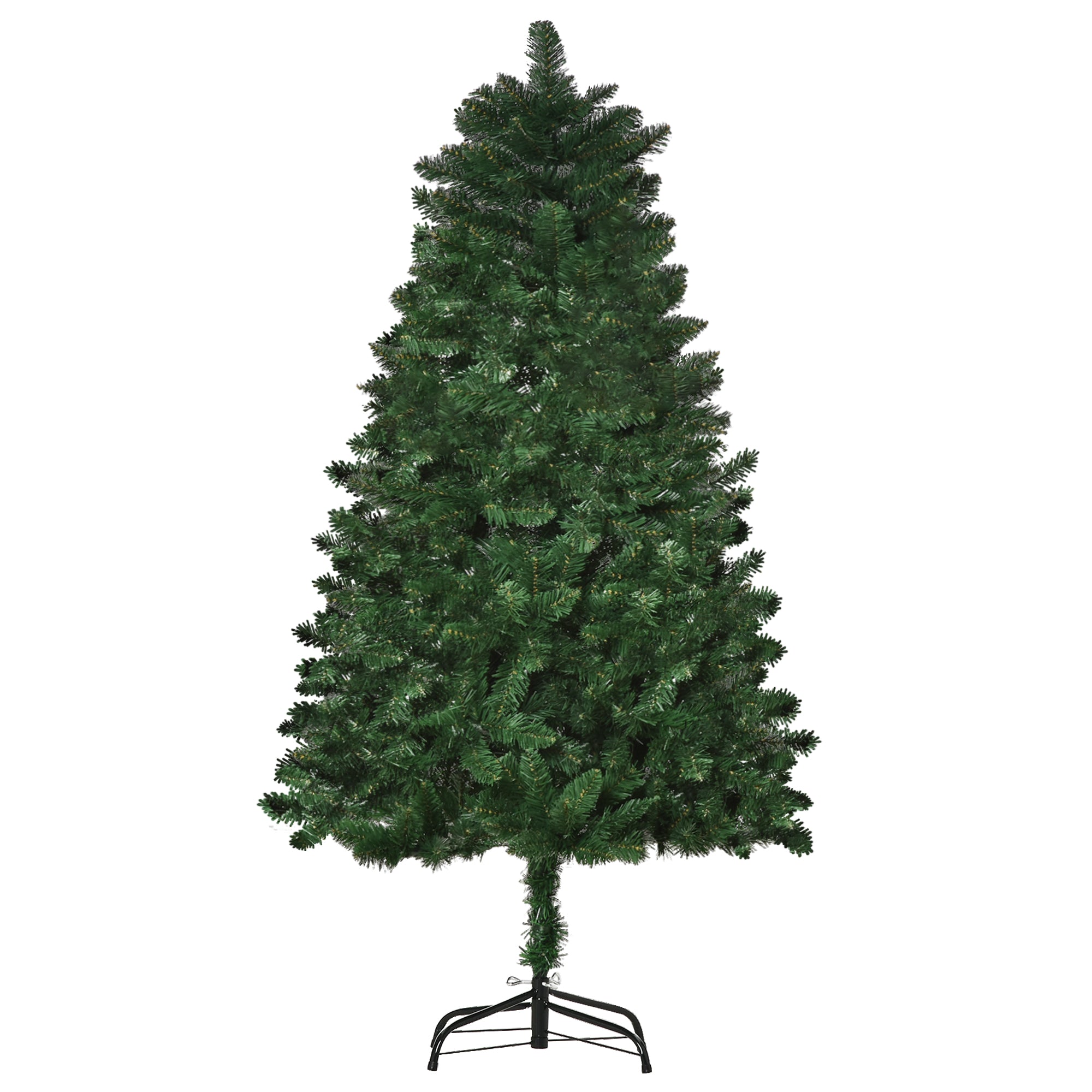 Albero di Natale Artificiale 150 cm 454 Rami Verde