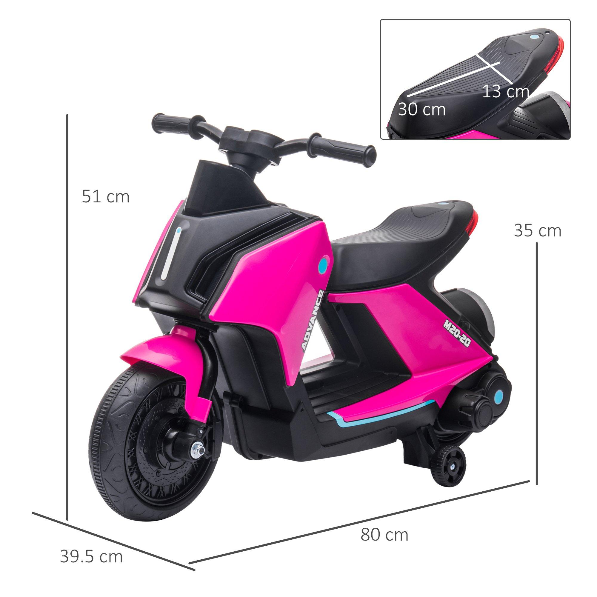 Scooter Elettrico per Bambini 6V Rosa