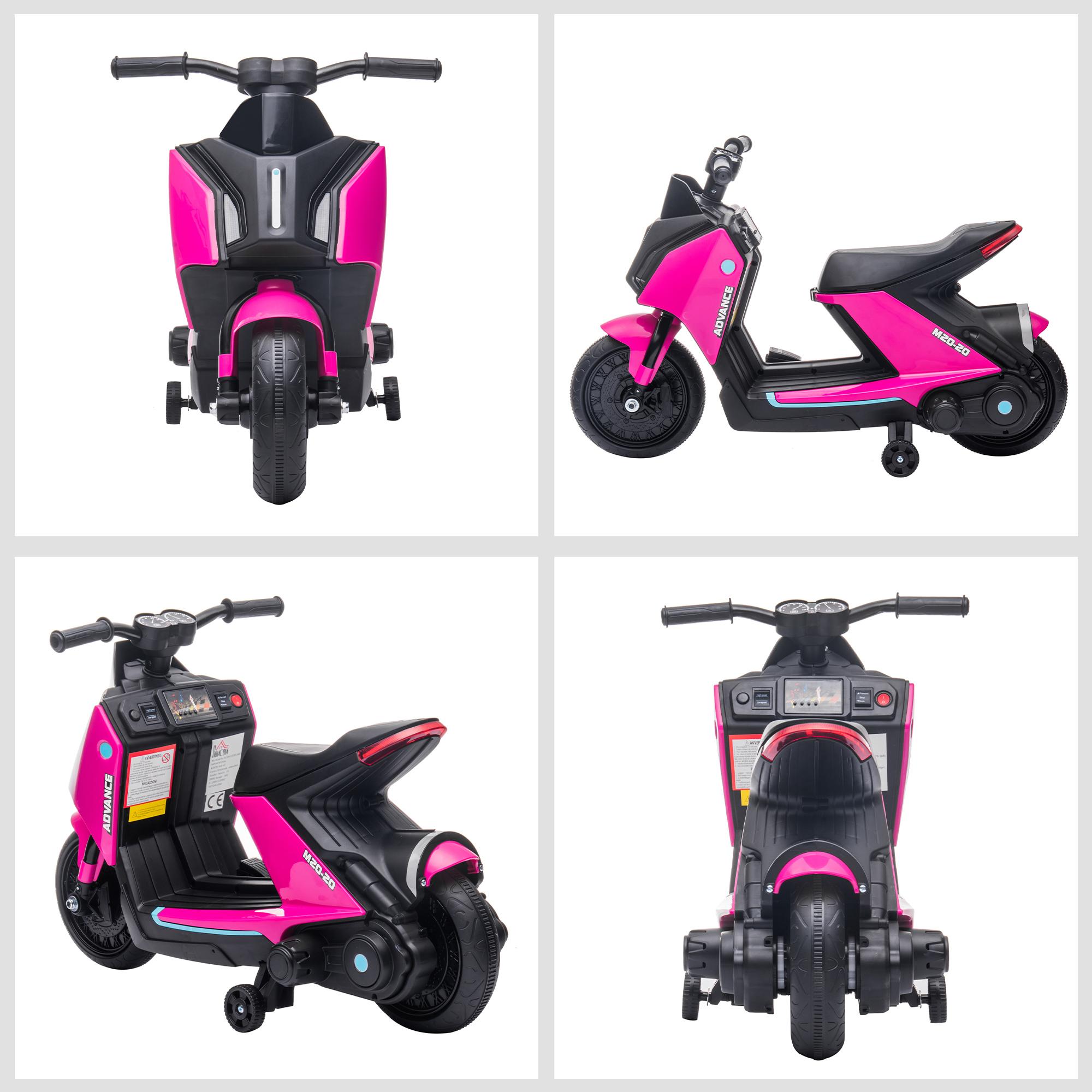 Scooter Elettrico per Bambini 6V Rosa