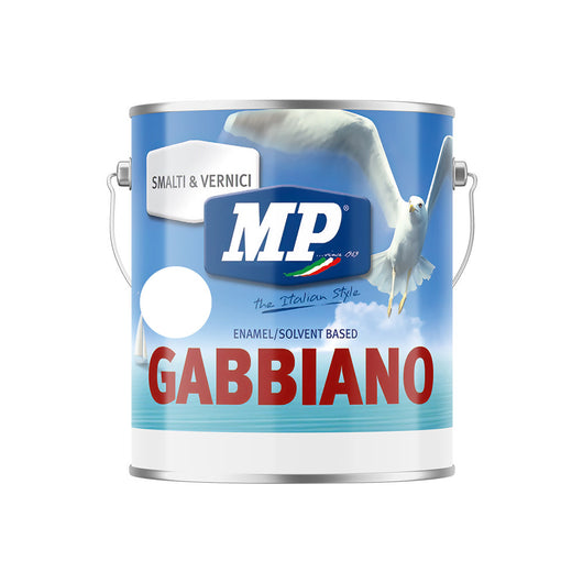 Gabbiano Bianco Base A 375Ml-Smalto Sintetico Opaco Anticorrosivo Di Finitura Ideale Per Legno E Ferro-Colorificio Mp