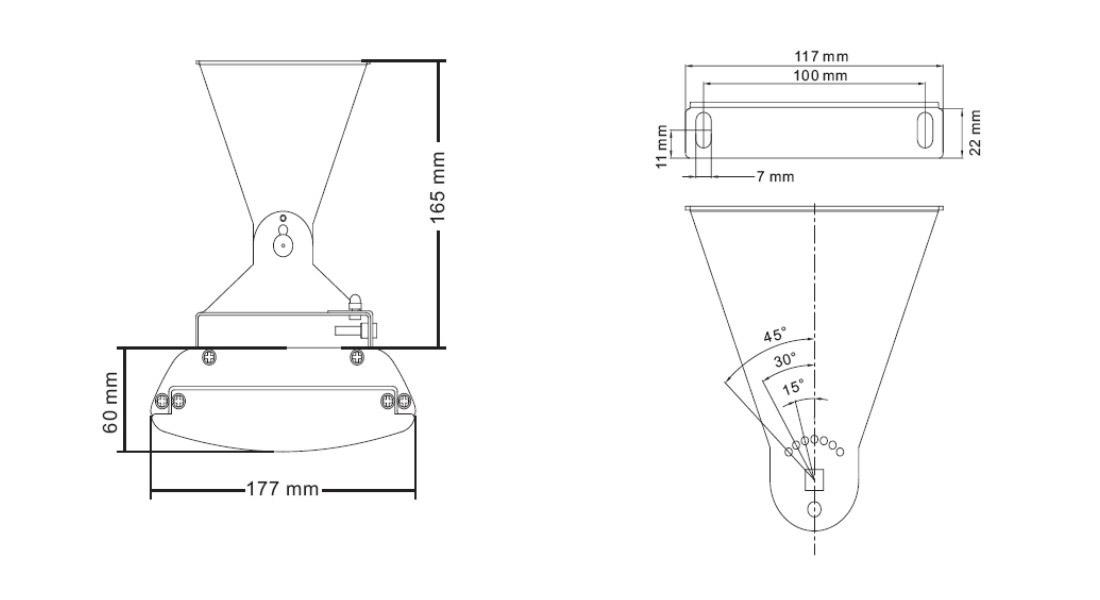 Stufa Elettrica ad Infrarossi da Parete Soffitto 104,5x17,7x6 cm 1500W con Telecomando Bianco