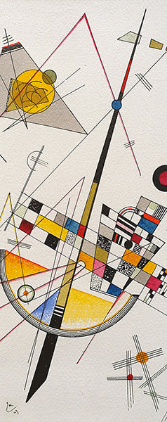 Decorazione per Porta Autoadesiva Facile da Applicare 210x83 cm Door Cover Kandinsky