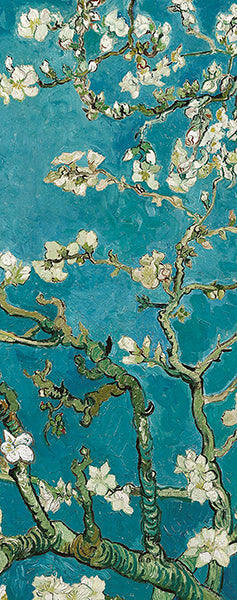 Decorazione per Porta Autoadesiva Facile da Applicare 210x83 cm Door Cover Mandorlo di Van Gogh