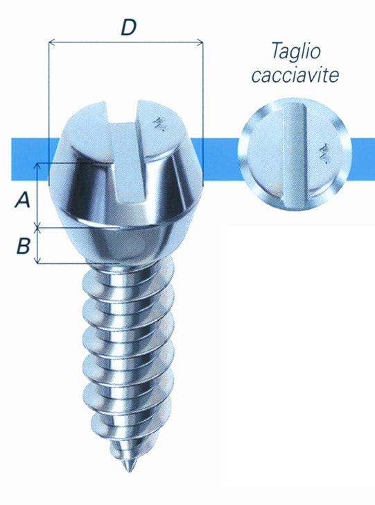 VITE FERMAVETRO 463 4,2X 9,5