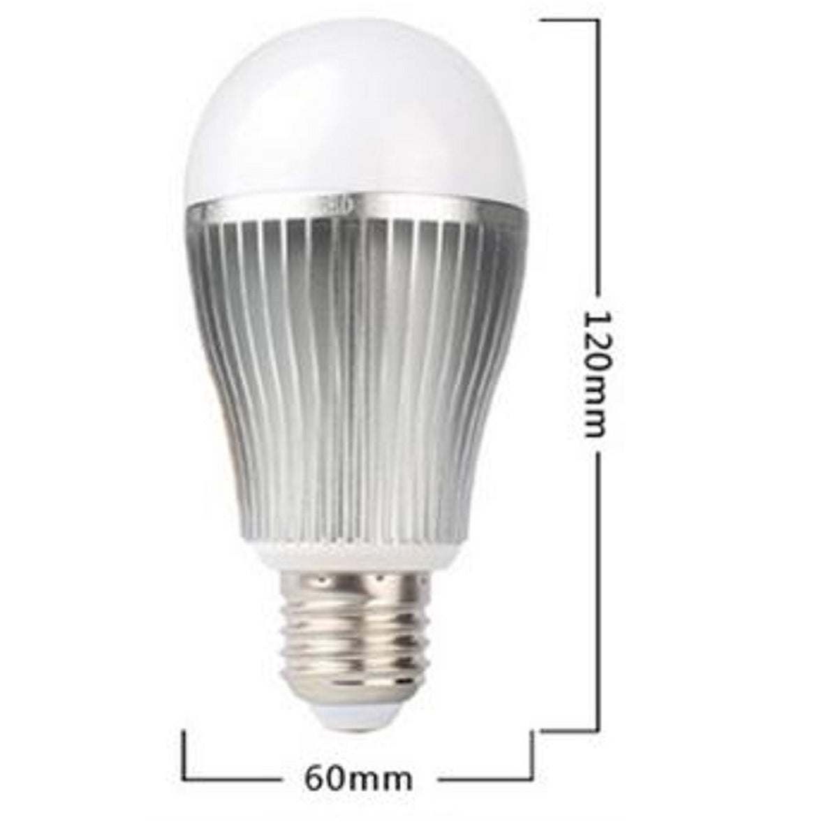 Lampada led E27 doppio colore luce da 2700K  a 6000K sincronizzabile RF dimmer