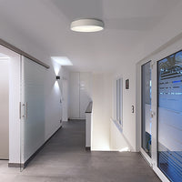 Plafoniera tonda LED 30W CCT 3000K 4000K SCULPTORIS 400 lampada soffitto parete luce 40cm 230V COLORE BINACO