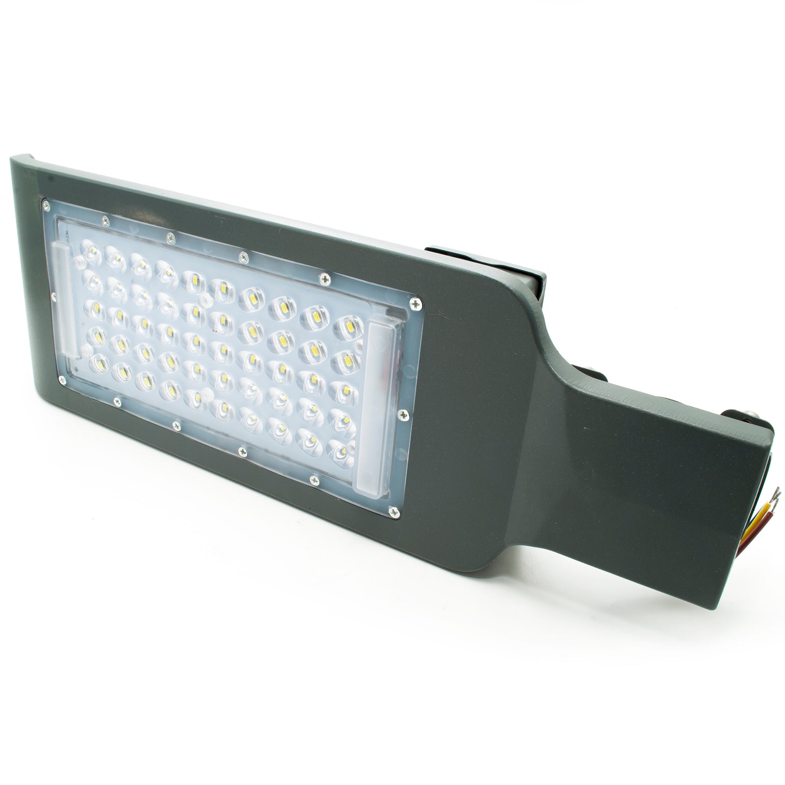 Faro armatura stradale LED lampione esterno proiettore luci strada viale sentiero parco 230V luce 6500K potenza 100W