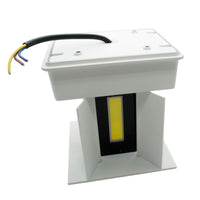 Applique cubo LED 40W doppio fascio luce per esterni IP65 lampada parete regolabile facciate 4000lm 230V BIANCO 3000K