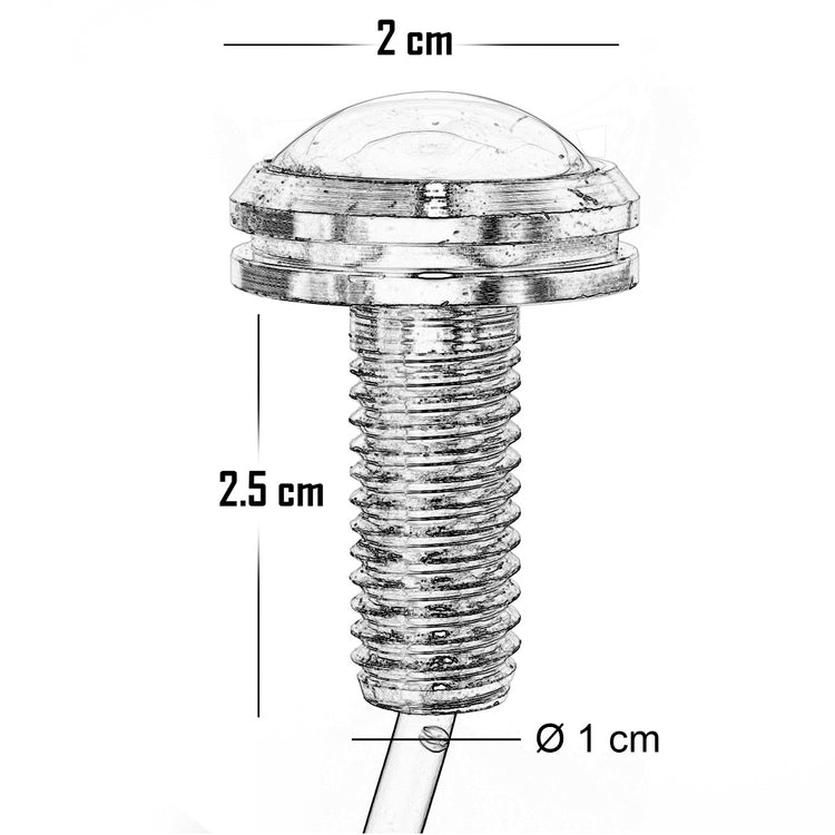 Led punto luce 3w IP67 segnapassi faretto scala esterni bagno doccia barca 12v LUCE 3000K