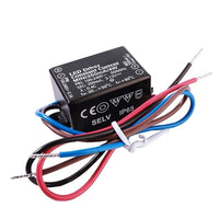 Trasformatore driver mini alimentatore luci led 4W da 3V a 12V IP65 input 220V