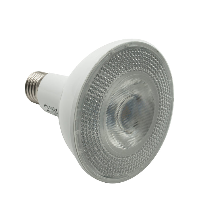 Lampada faretto spot led 12W lampadina par30 E27 850lm resa 75W angolo stretto LUCE FREDDA 6400K