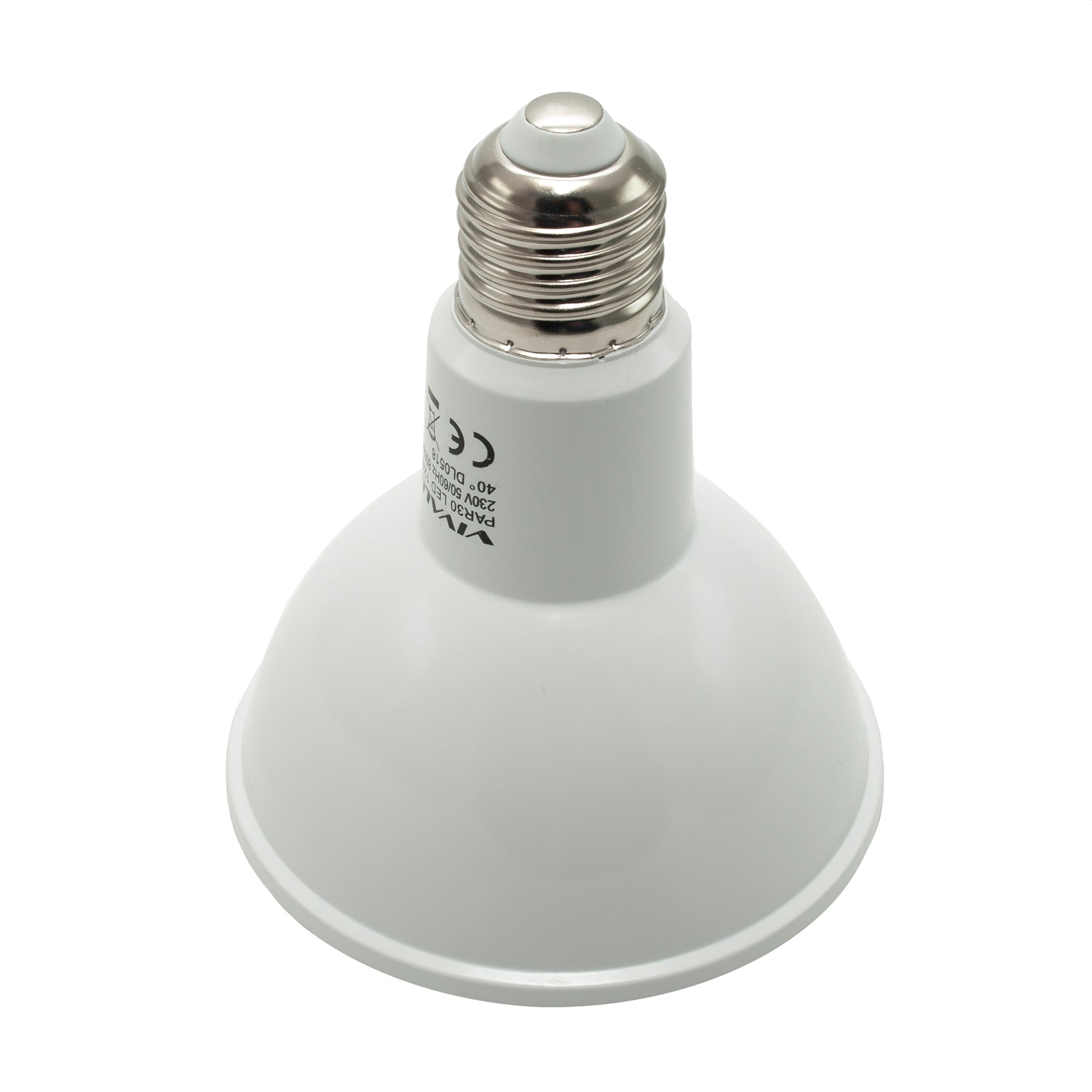 Lampada faretto spot led 12W lampadina par30 E27 850lm resa 75W angolo stretto LUCE NATURALE 4000K