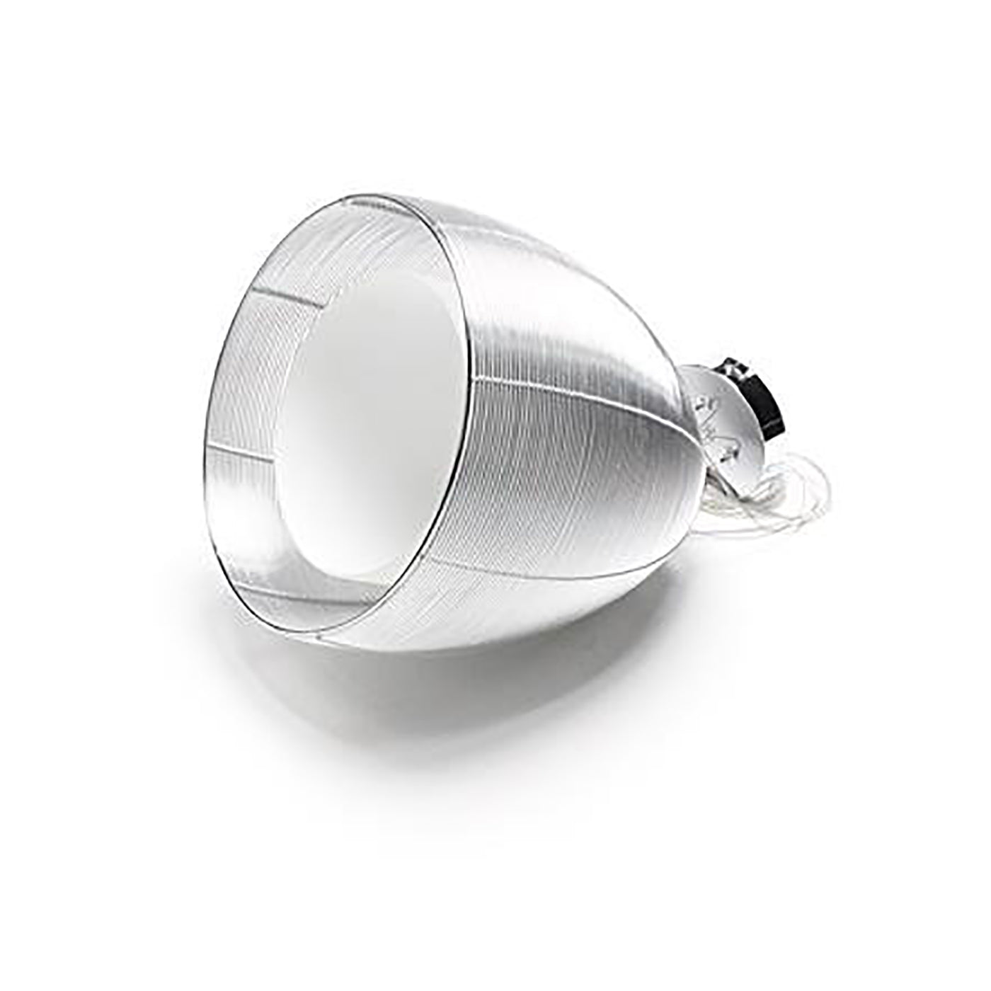 Pendente lampada campana LED lampadario moderno E27 120cm luce tavolo 230V COLORE SILVER