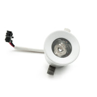 Faretto mini LED spot incasso luce scale segnapassi 1W 220V IP20 foro 25 30mm COLORE BIANCO LUCE 4000K