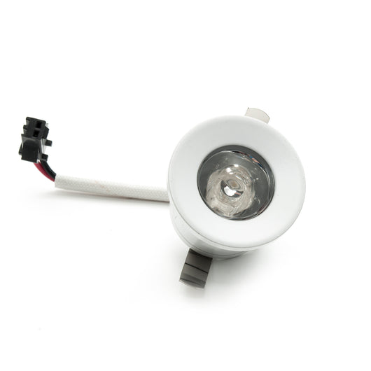 Faretto mini LED spot incasso luce scale segnapassi 1W 220V IP20 foro 25 30mm COLORE BIANCO LUCE 6000K