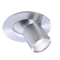 Faretto LED 2W incasso spot luce mirata orientabile vetrine gioielli foro 25mm LUCE 6000K