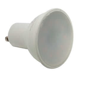 Lampada led GU10 8W potenza equivalente a 58W 580 lumen luce diffusa 230v LUCE FREDDA 6000K