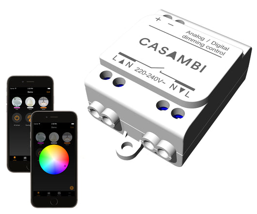 Casambi bluetooth controller CBU-ASD DALI 0-10V 1-10V dimmer LED SMART HOME