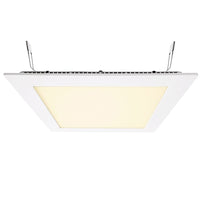 Faretto incasso pannello LED 24W ultra slim luce diffusa ufficio foro 28cm 230V TONDO 6000K